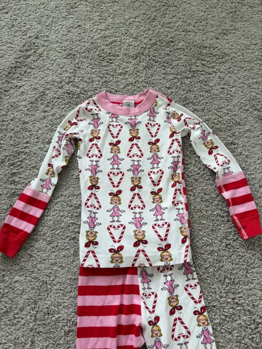 Hanna Andersson Dr. Seuss Grinch pajama set